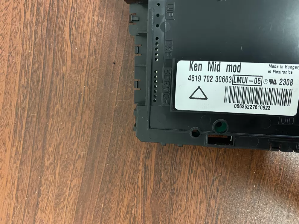 Whirlpool 461970230663 Washer Control Board User Interface AZ38499 | BK972