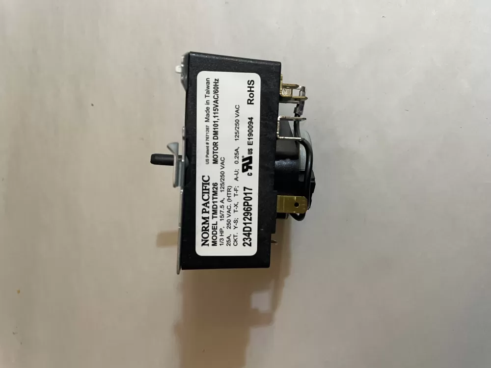 Kenmore  General Electric WE4M521 WE04X22654 PS11721520 234D1296P017 Dryer Timer