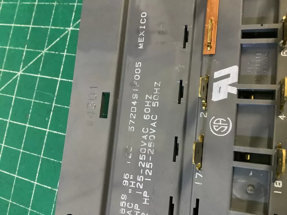 GE 572D491P005 1362910 Dryer Selector Switch AZ209907 | NR2564