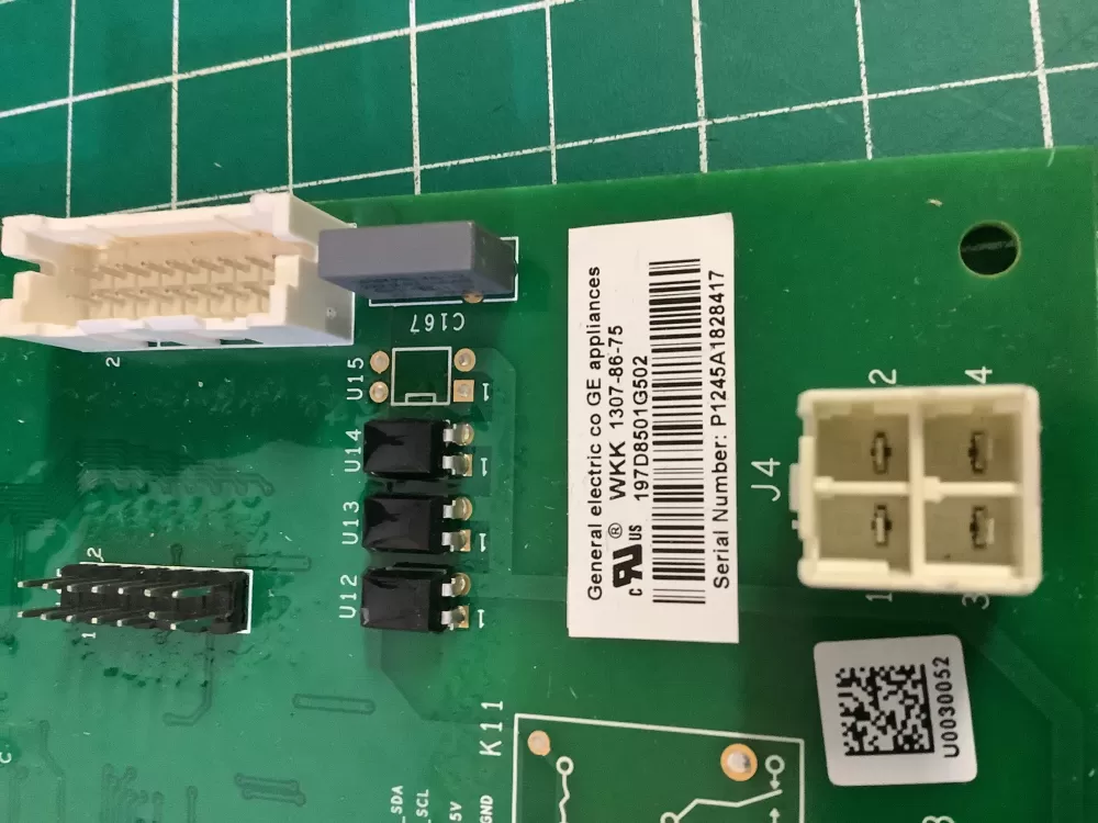GE 197D8501G502 EBX1425P001 Refrigerator Control Board AZ195019 | NR300