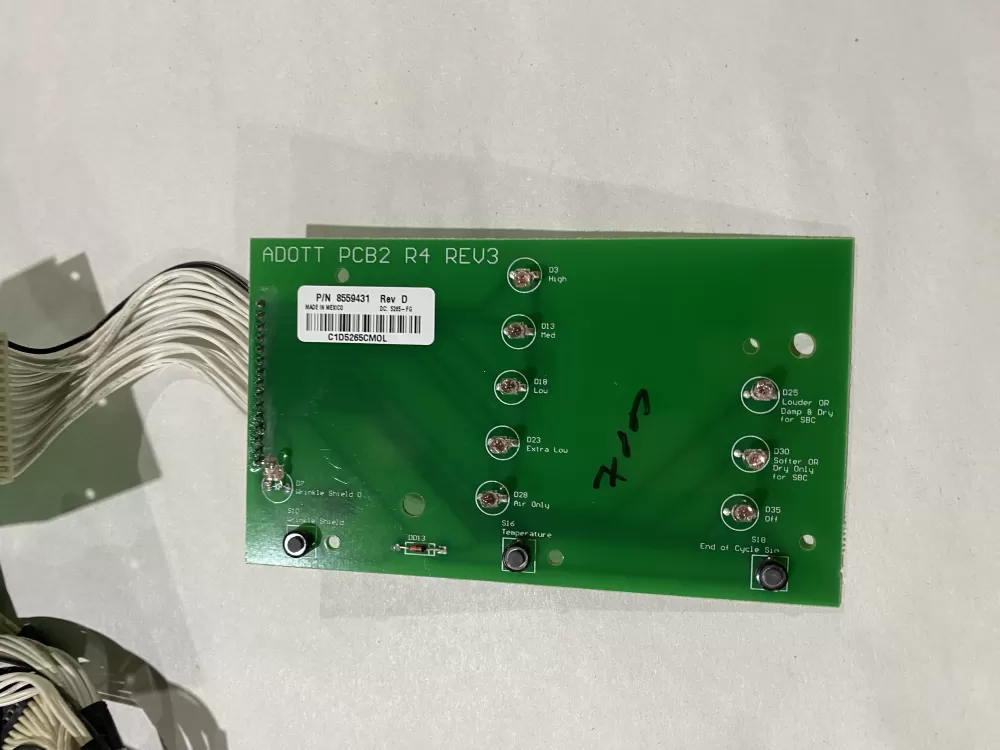 Whirlpool GDL-02059 Dryer Control Board AZ153330 | BK2503