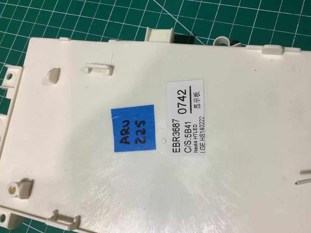 LG washer user interface display control board AZ199555 | ARV225
