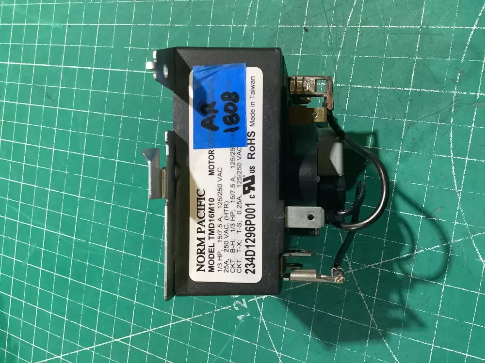 GE TMD16M10 234D1296P001 Dryer Timer AZ227730 | AR1808