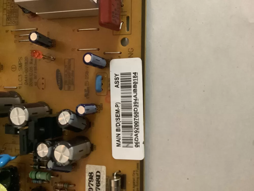 Samsung Da92 00768d Refrigerator Control Board Inverter AZ199608 | ZC2779