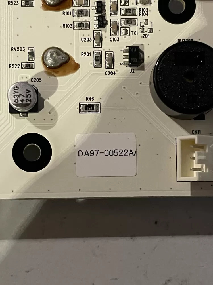 Samsung DA97-00522A Refrigerator Dispenser Control Board AZ34609 | Wm72