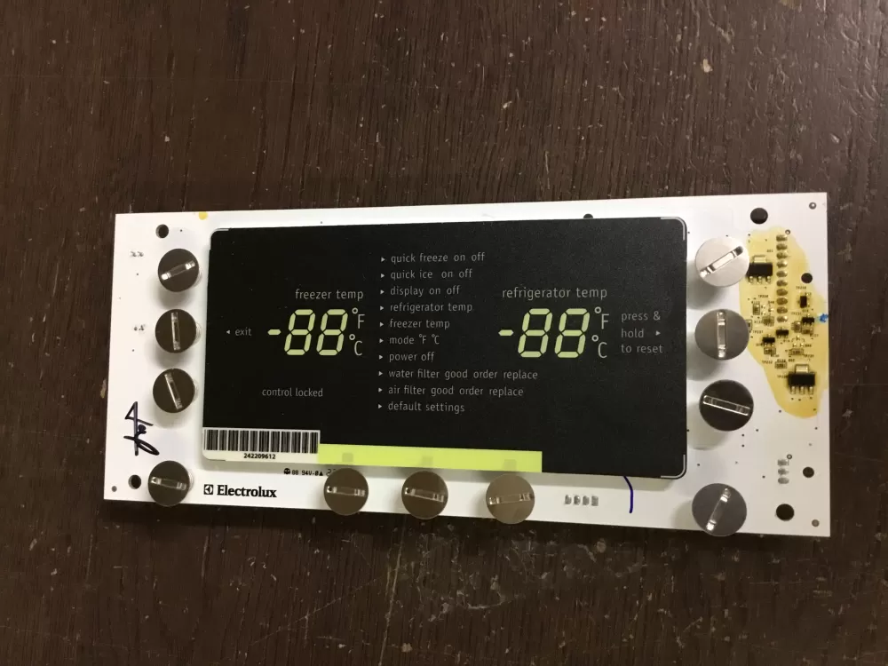 Frigidaire 242209731 Refrigerator Display Control Board