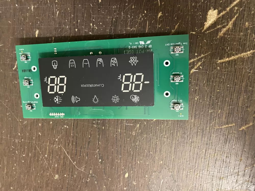 Samsung DA41-00475E Refrigerator Control Board UI LED AZ52502 | BK1867