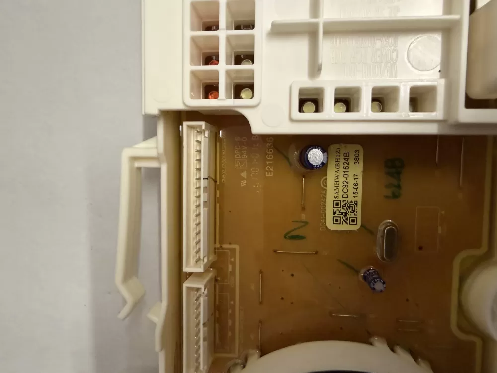 Samsung DC92 01623G Washer Control AZ220883 | KMV676