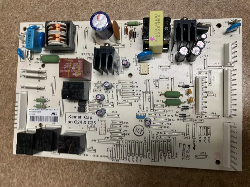 GE WR55X10942 WR55X10699 200D6221G014 EBX1110P002 200D6221G016 Refrigerator Control Board