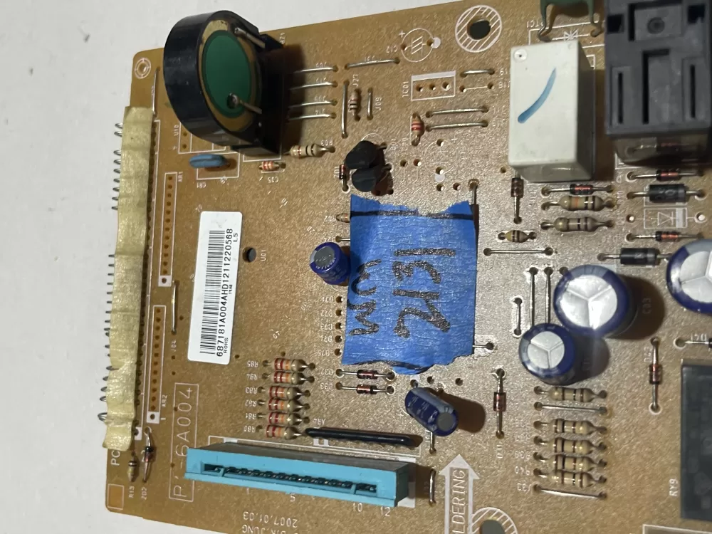 LG 687181A004A P1 6A004 Microwave Control Board AZ114496 | Wm2131