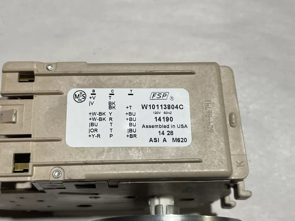 Whirlpool Maytag Kenmore W10113804C Washer Timer AZ144929 | Wm1849