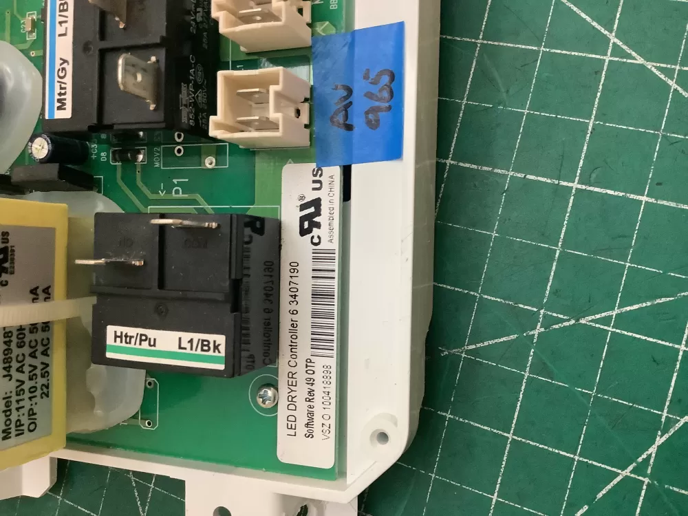 Maytag Crosley 33003028 63407190 Dryer Control Board AZ218527 | ARV965