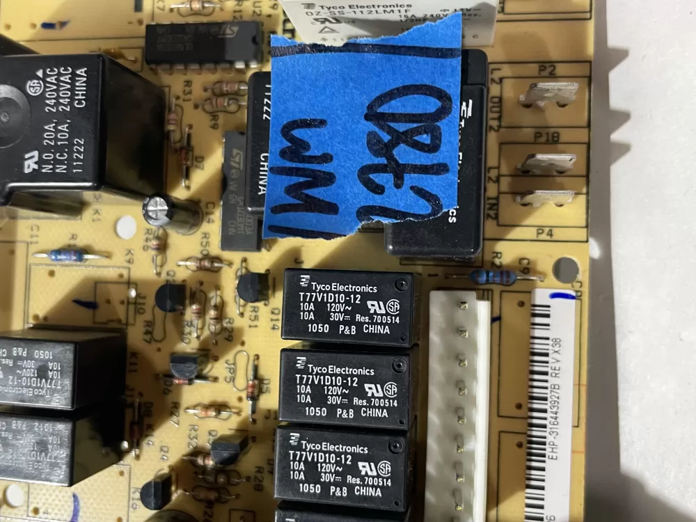 Frigidaire 316443927B 316443927 Oven Control Board Relay AZ199822 | Wm2780