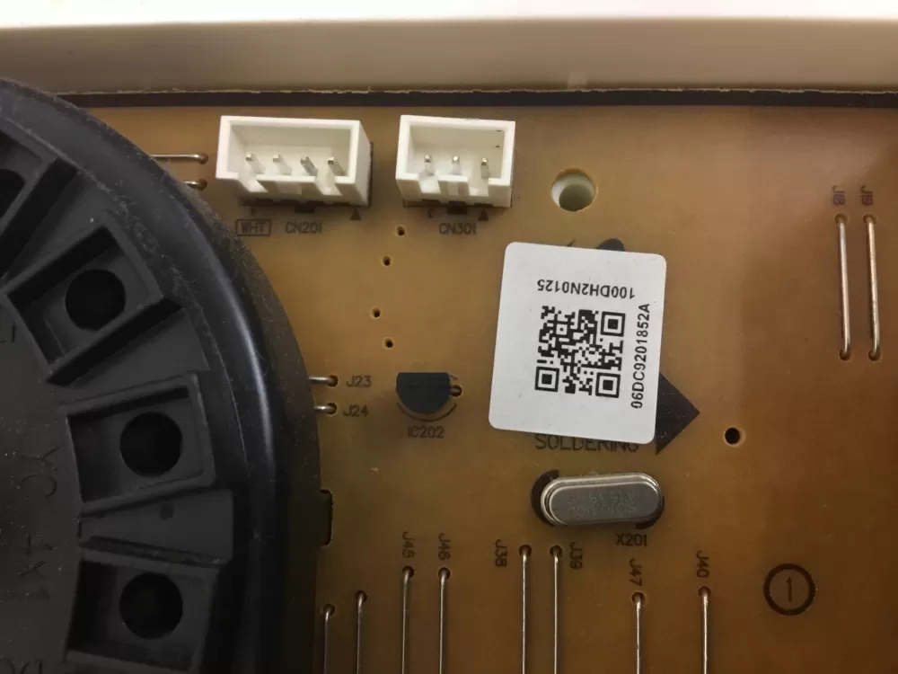 Samsung DC92-01852A Dryer User Interface Control Board AZ34934 | NR350