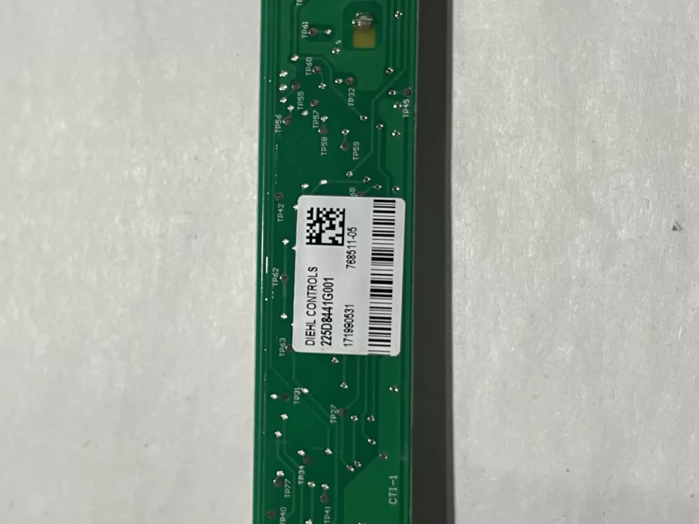 GE 225D8441G001 Refrigerator User Interface Control Board AZ186994 | KM2589