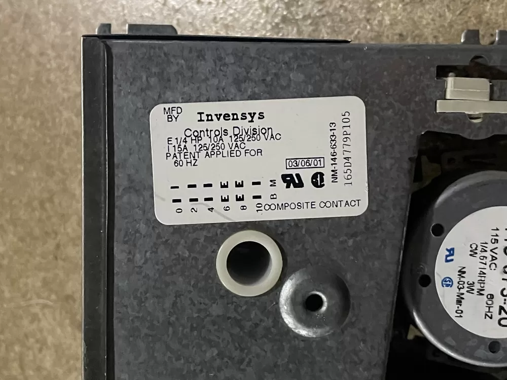 Kenmore Hotpoint AP2039748 Dishwasher Timer AZ28060 | KM194