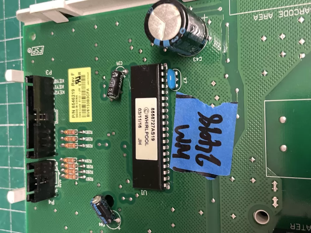 Whirlpool Kenmore WP8546219 3980062 A Dryer Control Board AZ211936 | Wm2498