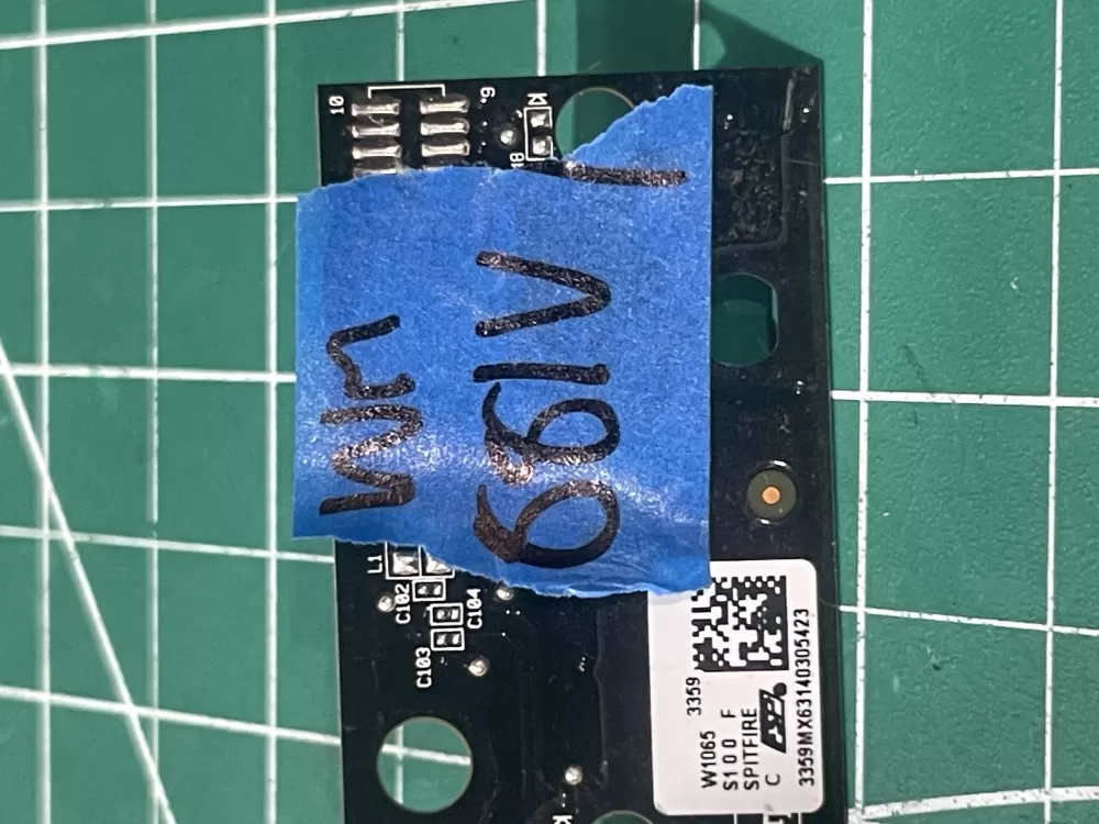 Whirlpool W10653359 Dishwasher UI Display Control Board AZ192868 | Wmv881