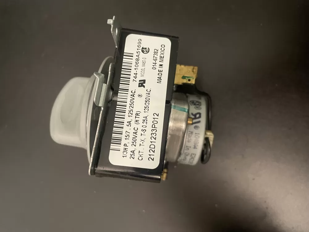 GE 212D1233P012 WE4M364 Dryer Timer