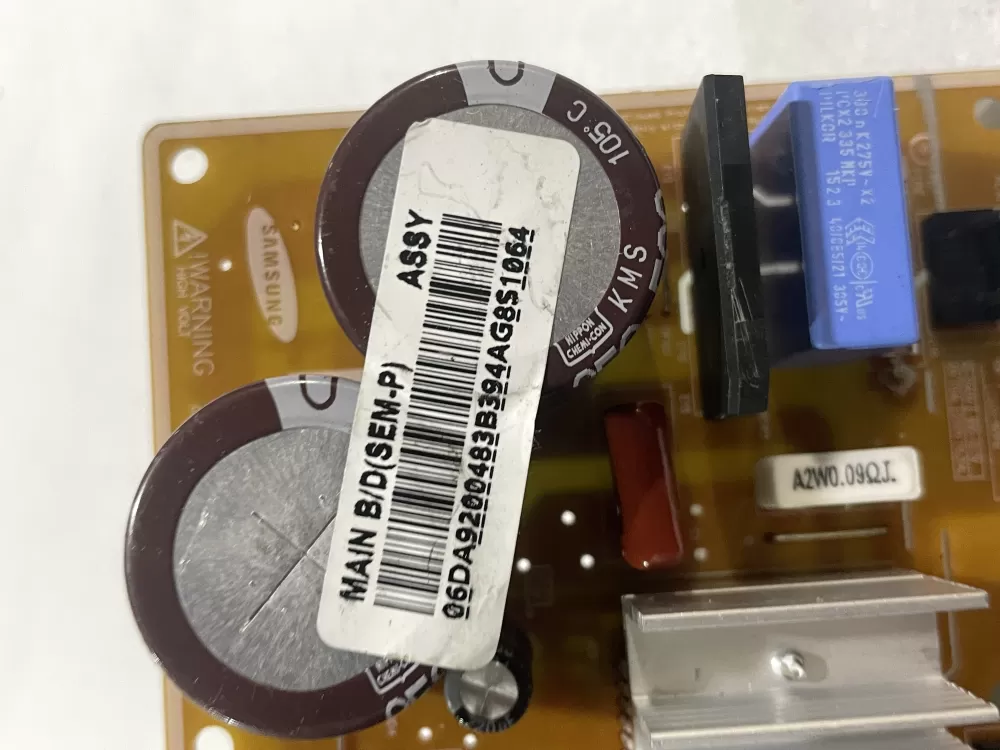 Samsung DA92-00483B Refrigerator Control Board Inverter AZ183481 | Wm2703
