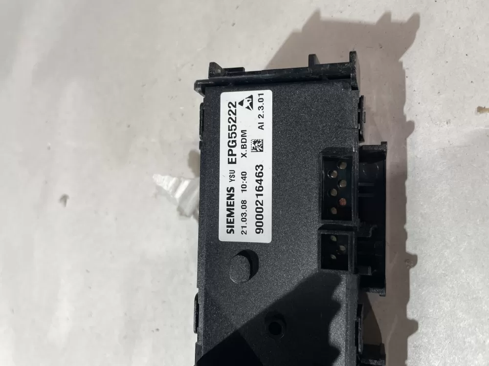Siemens EPG55222 Dishwasher Control Board Touch Display Panel AZ205442 | Wm664