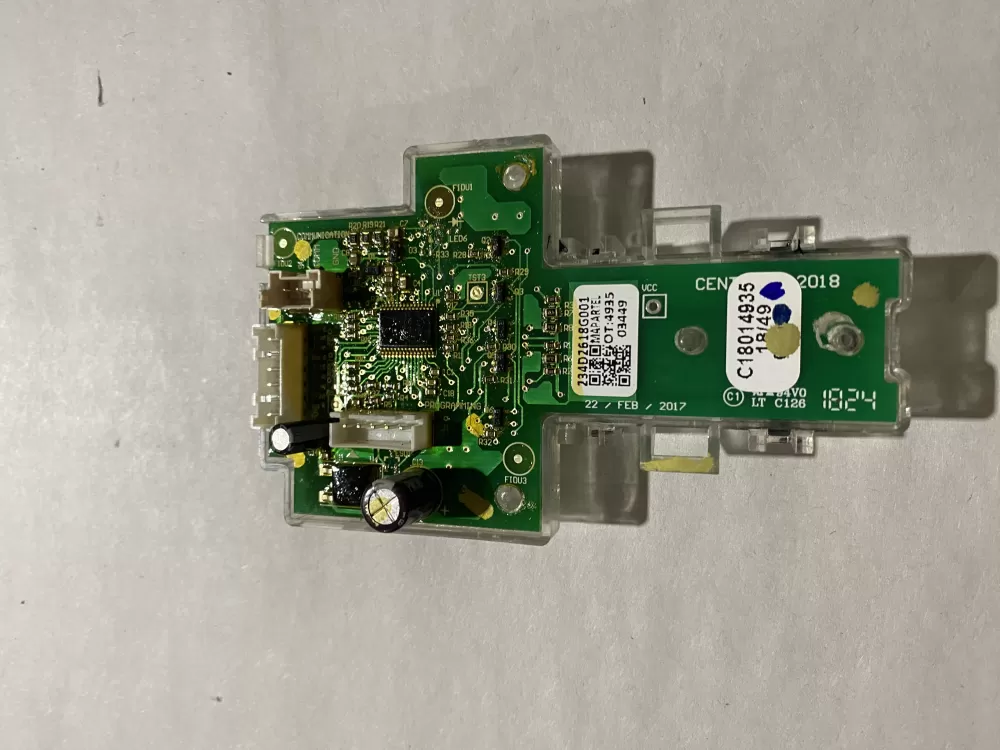 GE 234D2618G001 WE04X27284 Dryer Control Board AZ193279 | BK2149