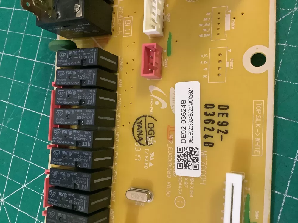 Samsung DE92-03624B  AP5917366  4008470  PS9606537  DE41-00447A Microwave Main Control Board