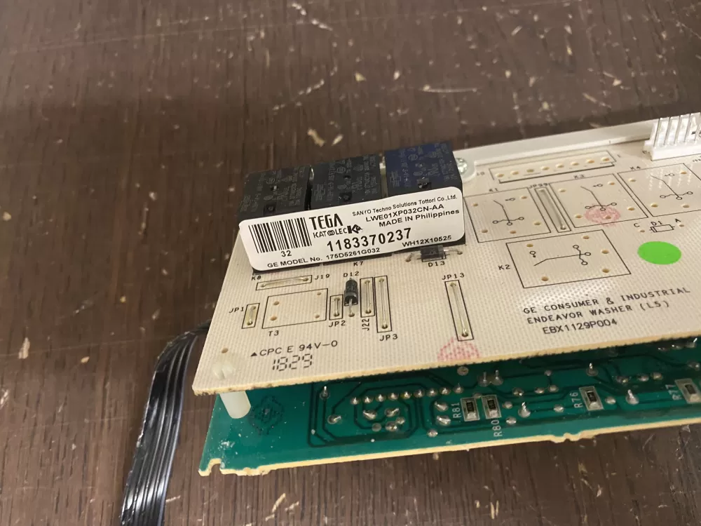 GE 175D5261G032 EBX1129P004 WH12X10525 Washer Control Board AZ52424 | BK1867