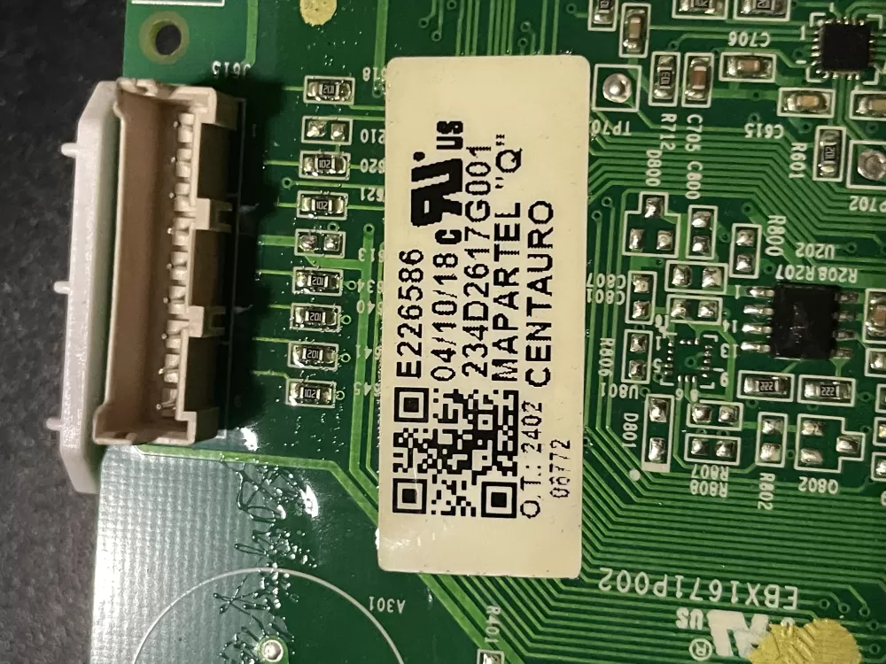 GE 234D2617G001 Washer Control Board AZ28640 | WM40