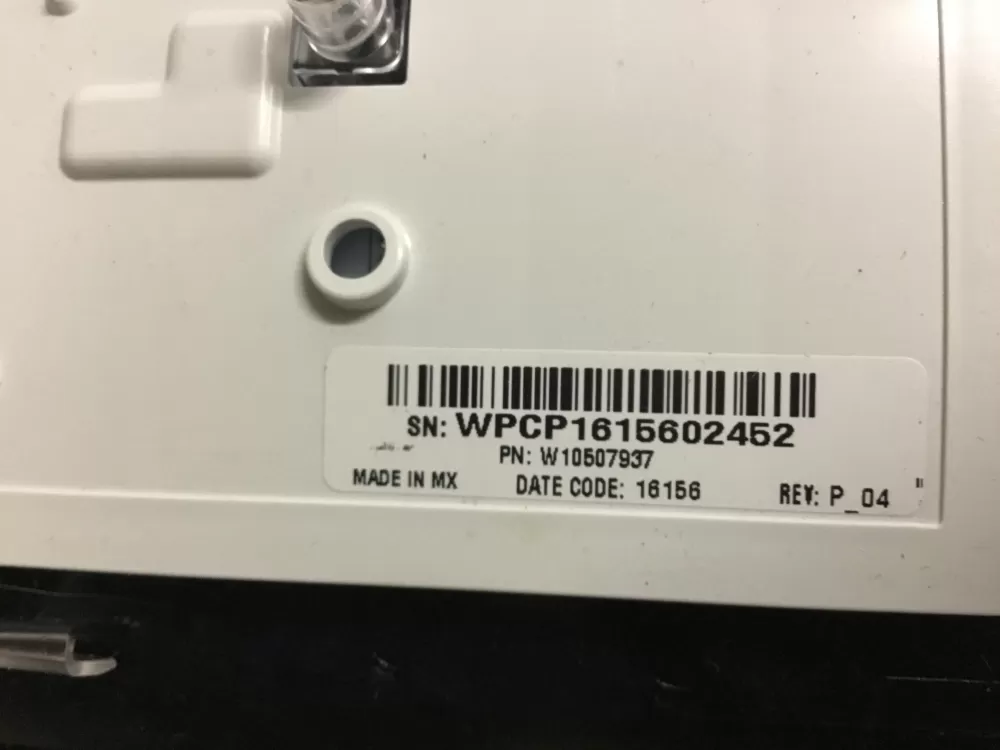 Whirlpool Cabrio W10507937 Washer Control Panel AZ10251 | NRV309
