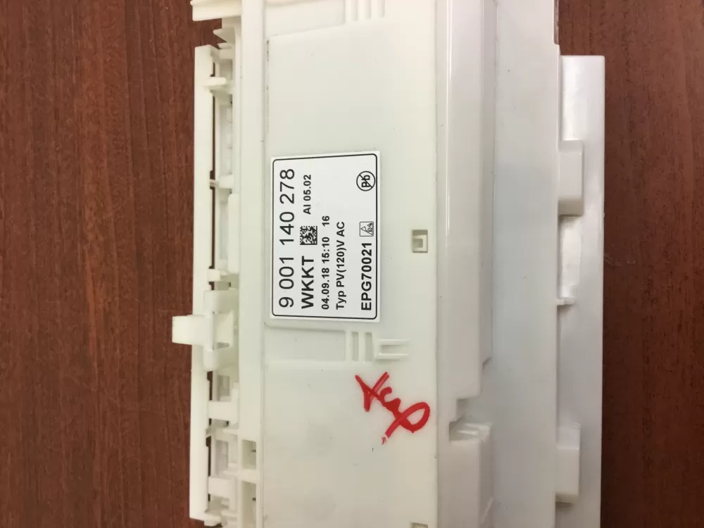 Bosch 9 001 140 278 Dishwasher Control Board AZ28177 | NR1622