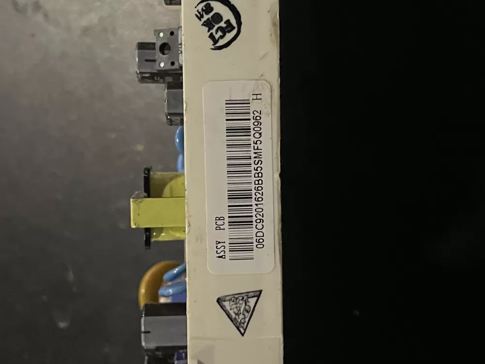 Samsung DC92 01626B DC9201626B Dryer Control Board AZ27181 | KM63
