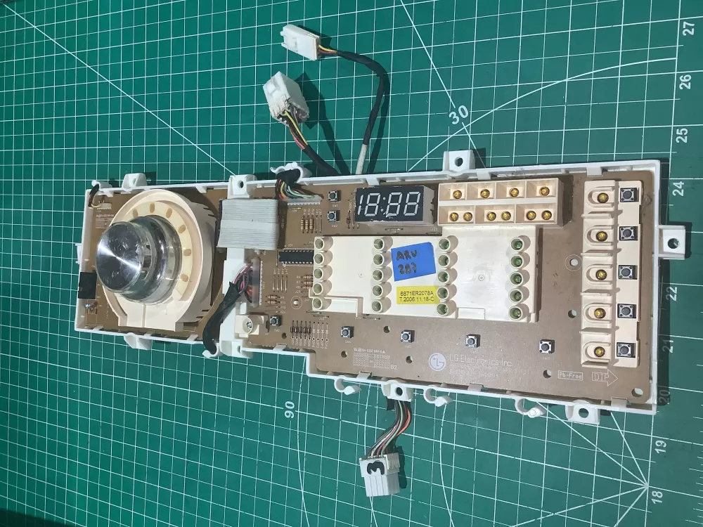 LG 6870EC9259A 6871ER2078A Washer Control Board AZ176380 | ARV287