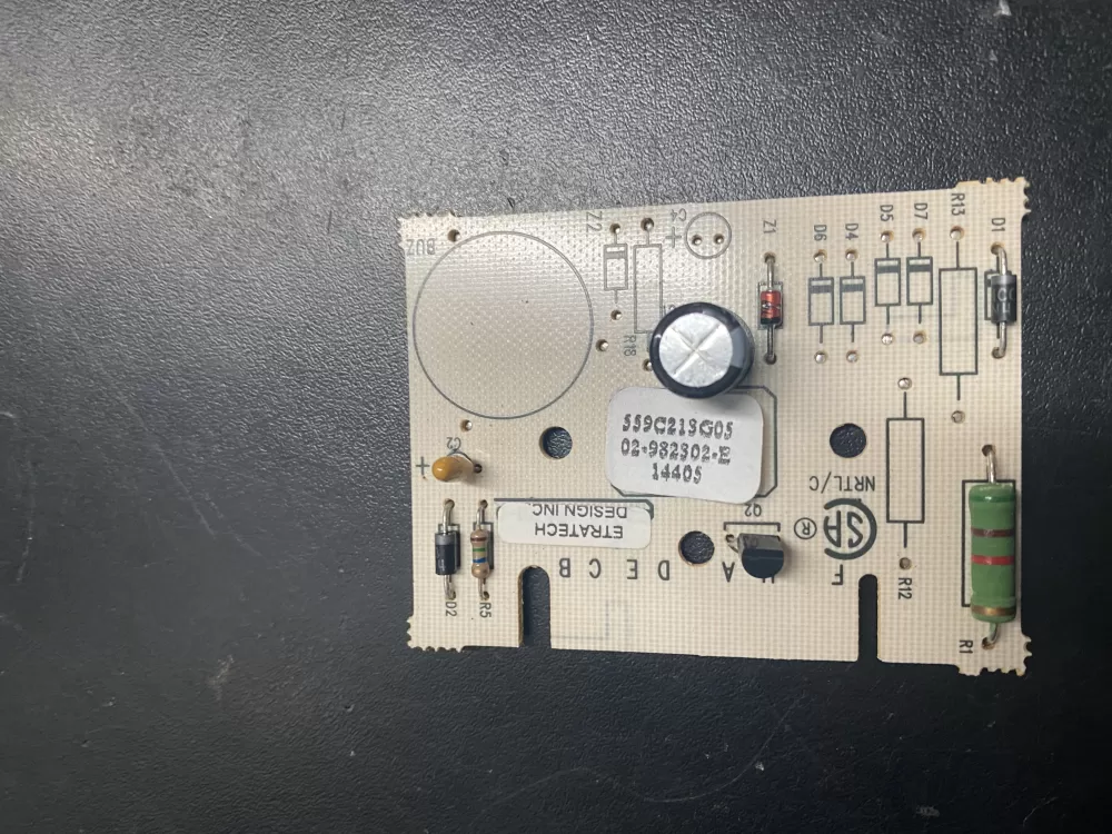 GE 559C213G05 50-982301- 50-982301- Dryer Control Board AZ6528 | BK1434