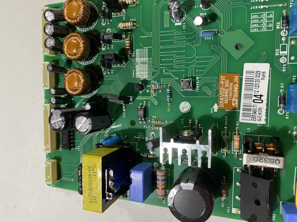 LG Kenmore AP4450216 6871JB1431A Refrigerator Control Board AZ145959 | BK2445