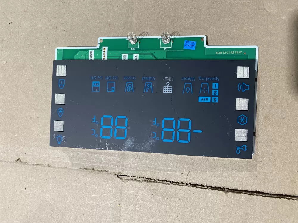 Samsung DA92-00649A Refrigerator Control Board Dispenser