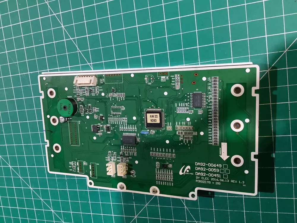 Samsung DA92 00649A Refrigerator Control Board Dispenser AZ146835 | NR2458