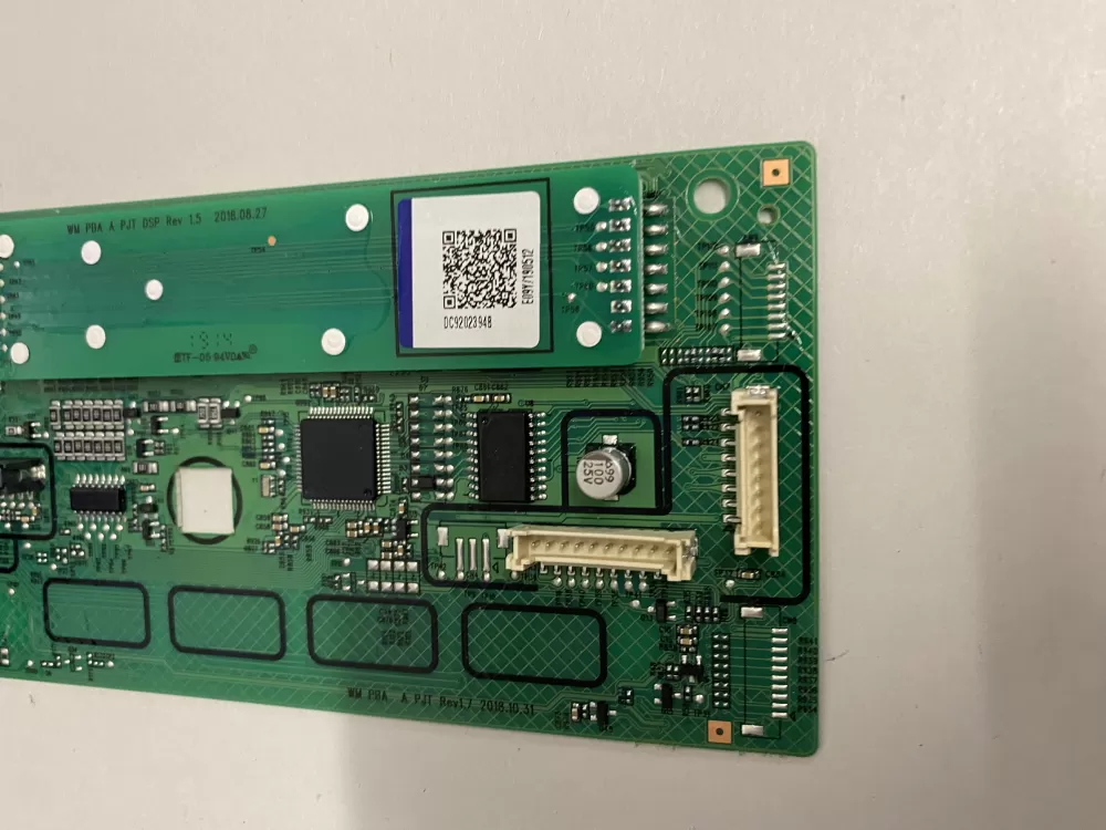 Samsung Wa50r5400av Washer Control Board Display Module AZ227428 | BK1917