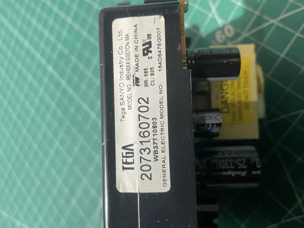 GE WB27T10803 Range Control Board AZ192931 | Wmv880