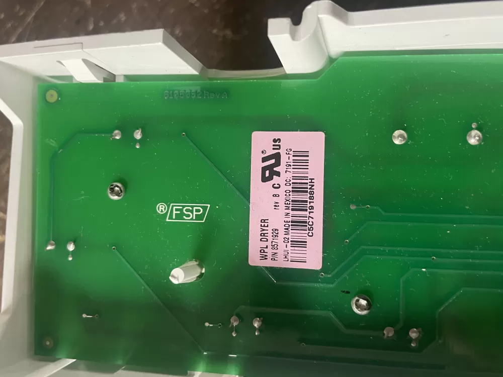 Whirlpool 8571929 8571954 8571955 Dryer Control Board AZ41955 | Wmv416