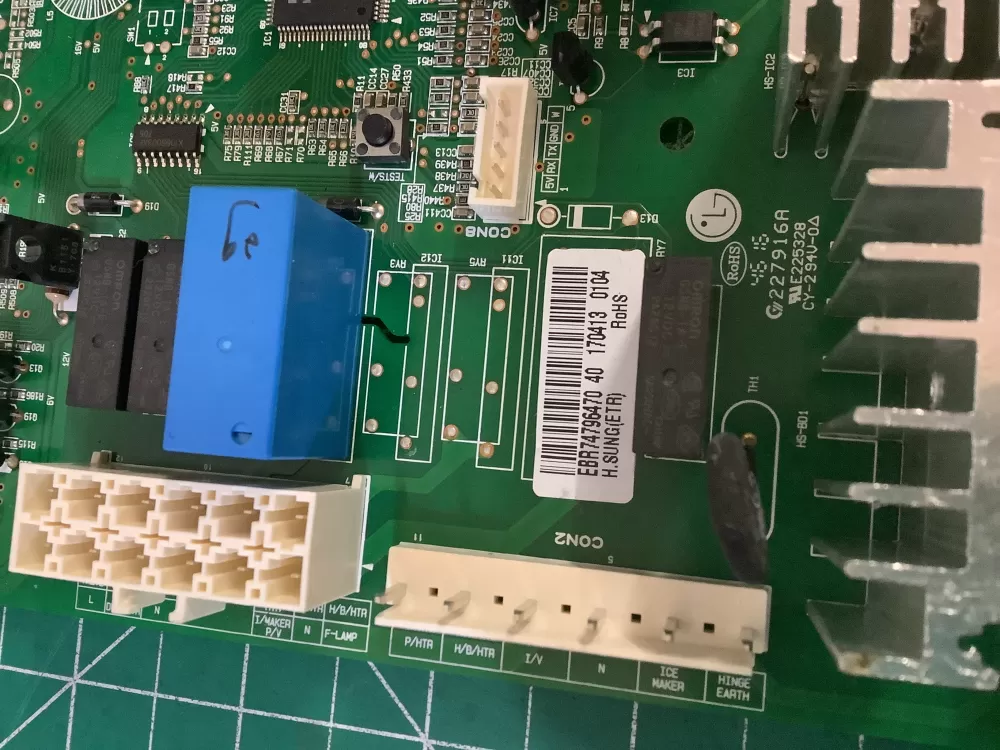 LG Kenmore EBR74796470 Refrigerator Control Board AZ193858 | NR598