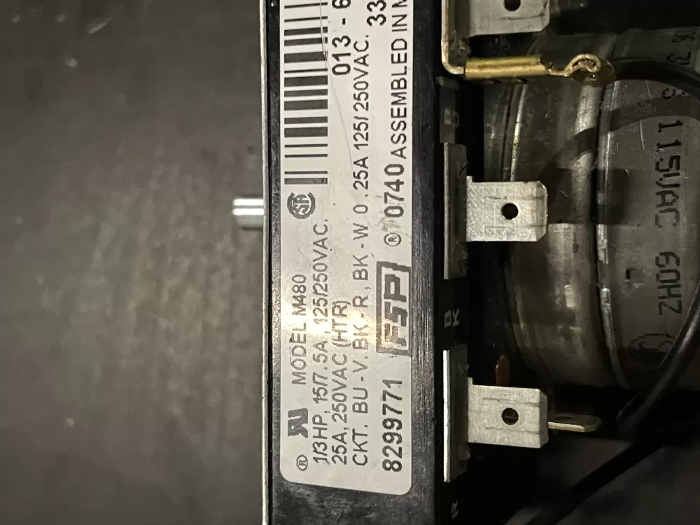 Whirlpool 8299771 PD00003266 WP8299771 3976585 Dryer Timer AZ27836 | WM116