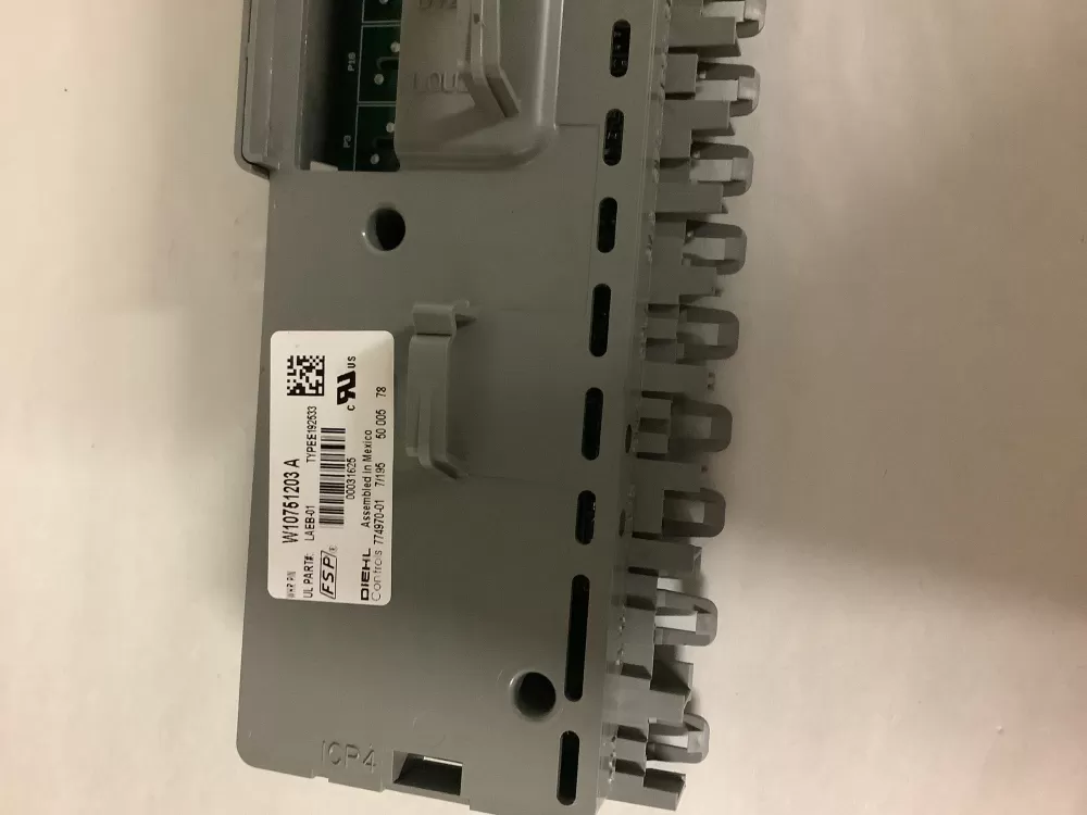 Whirlpool W10751203A Washer Control Board AZ207498 | ZC2804