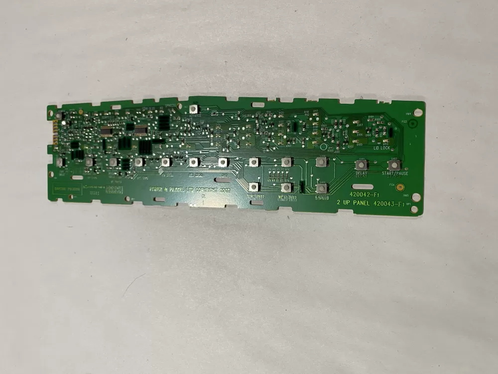Fisher & Paykel 421098 Washer Keyboard Control Board AZ161996 | BK272