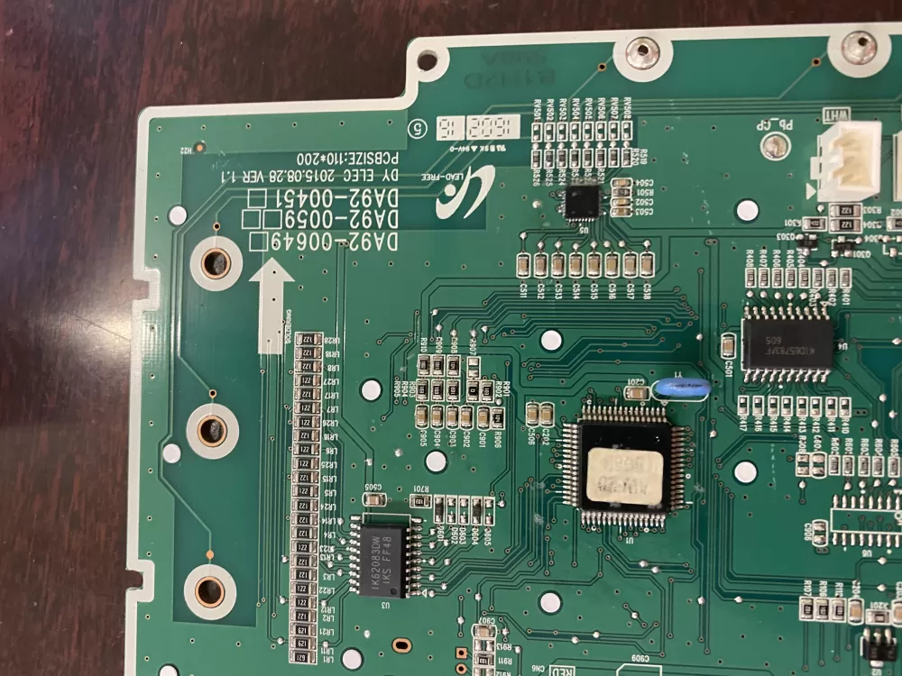 Samsung DA92 00649A Refrigerator Control Board Dispenser AZ35577 | BK428