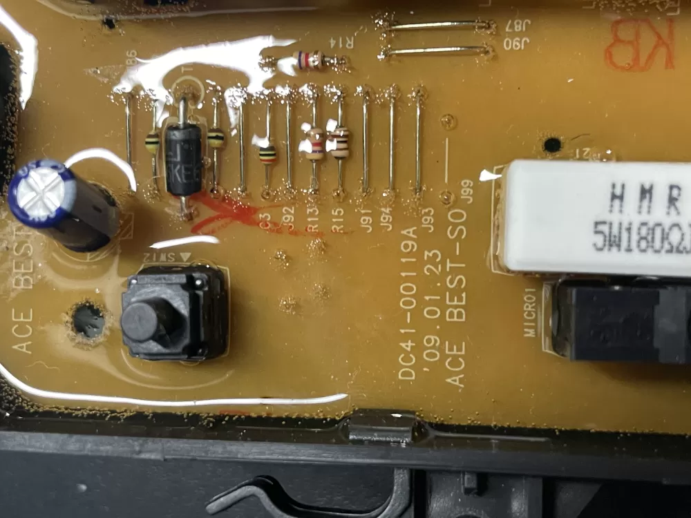 Samsung DC41 00119A Dc92 00255a Dryer Control Board AZ9283 | WMV243