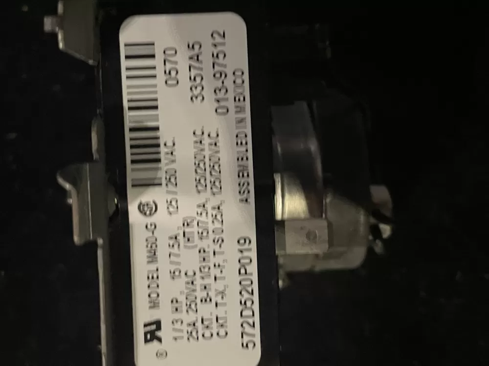 GE 572D520P019 WE4M189 Dryer Timer AZ38275 | Wm512