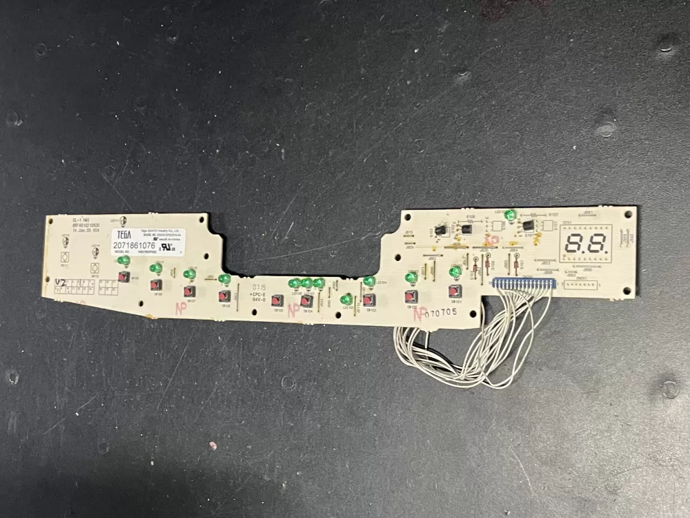 GE 165D7803P003 Dishwasher Control Board