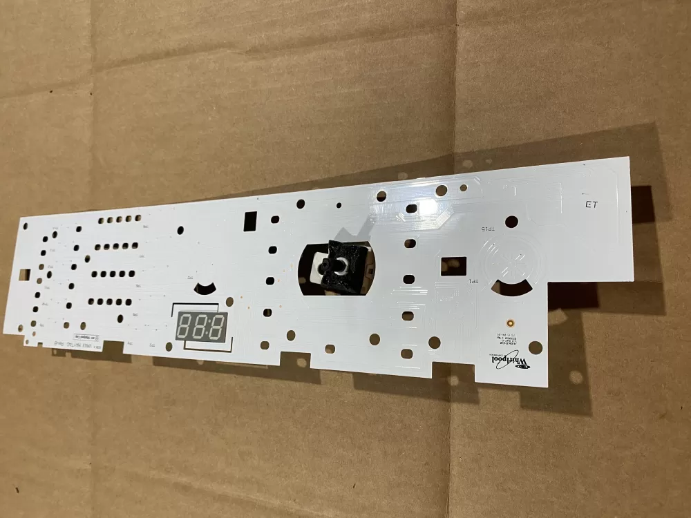 Whirlpool W10691221 Washer Control Panel Board