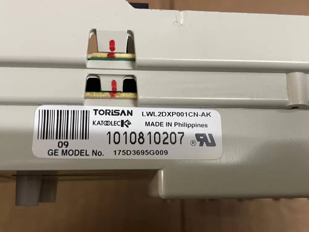 GE 175D3695G018 175D3695G009 WH12X10169 Washer Control Board AZ102506 | Wmv218